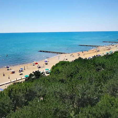 Seaside Surrounded By A Garden